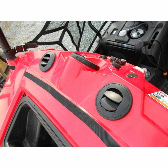 Ice Crusher Behind Dash Compact Cab Heater - 2008-22 Polaris RZR 570, 800, S 800 w/o EBS - alt image 1