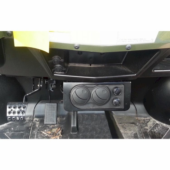 Ice Crusher Behind Dash Compact Cab Heater - 2009-14 Full Size Polaris Ranger XP 700, XP 800 - alt image 0