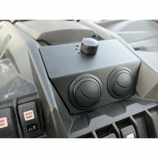 Ice Crusher Behind Dash Compact Cab Heater - Can Am Maverick X3 - alt image 0