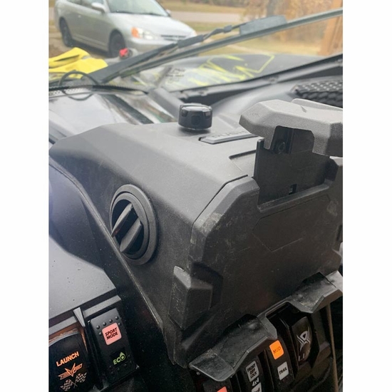 Ice Crusher Behind Dash Compact Cab Heater - Can Am Maverick X3 - alt image 3