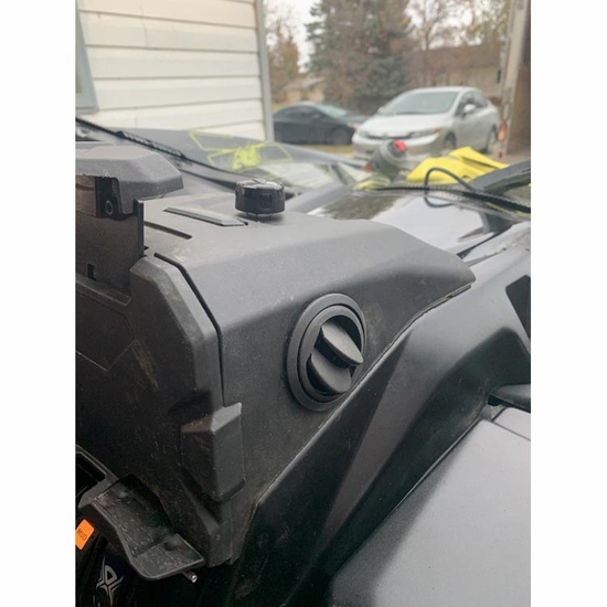 Ice Crusher Behind Dash Compact Cab Heater - Can Am Maverick X3 - alt image 4