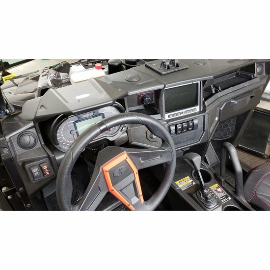 Ice Crusher Behind Dash Compact Cab Heater - Polaris General 1000, XP 1000 w/ Rockford Fosgate Subwoofer - alt image 4