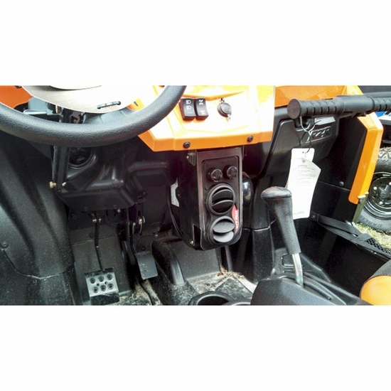 Ice Crusher Behind Dash Compact Cab Heater - Polaris RZR 570, S 570, 800, S 800 - alt image 0