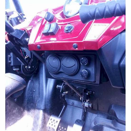 Ice Crusher Behind Dash Compact Cab Heater - Polaris RZR XP 900 w/o EPS - alt image 0