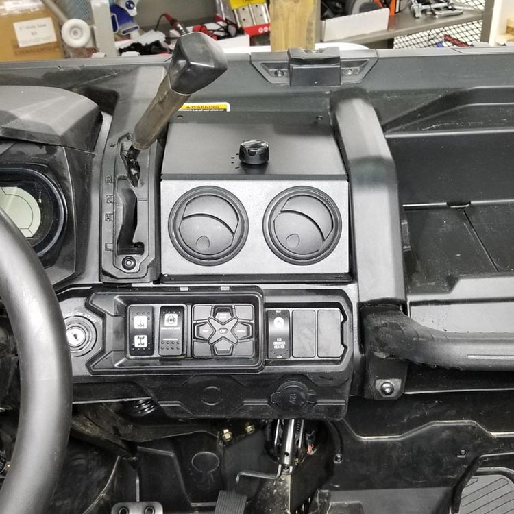 2023 Can Am Defender Under Dash Compact Cab Heater Side By Side Stuff
