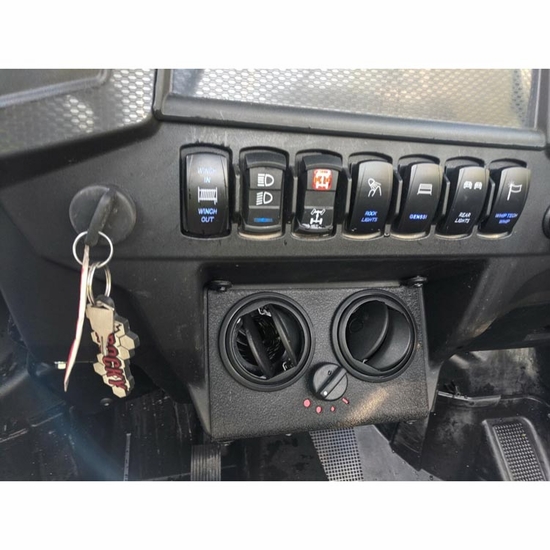 Ice Crusher Under Dash Cab Heater - 2019-23 Polaris RZR XP 1000, XP Turbo - alt image 2