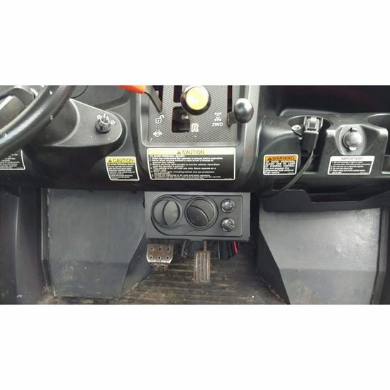 Ice Crusher Under Dash Compact Cab Heater - 2008-19 Kubota RTV 500 - alt image 0