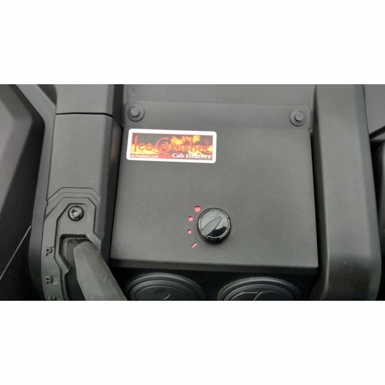 Ice Crusher Under Dash Compact Cab Heater - 2016-19 Can Am Defender - alt image 1