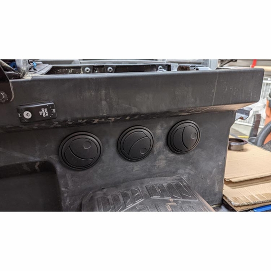 Ice Crusher Under Dash Compact Cab Heater - 2018-24 Full Size Polaris Ranger XP 1000 - alt image 2