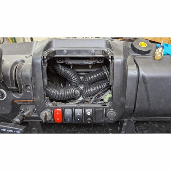 Ice Crusher Under Dash Compact Cab Heater - 2024 Segway UT10 - alt image 1