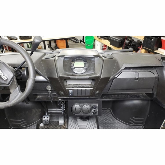 Ice Crusher Under Dash Compact Cab Heater - Arctic Cat, Textron Prowler Pro - alt image 1