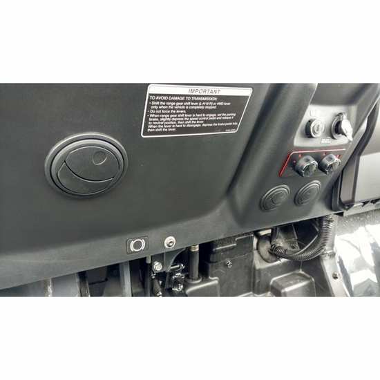 Ice Crusher Under Dash Compact Cab Heater - Kubota RTV-X900 - alt image 2