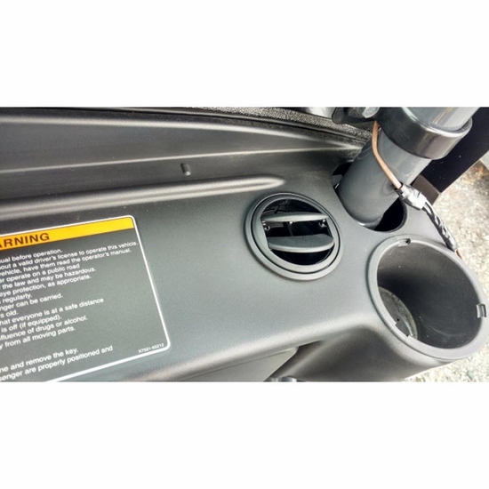 Ice Crusher Under Dash Compact Cab Heater - Kubota RTV-X900 - alt image 3