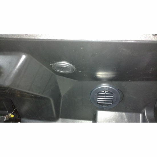 Ice Crusher Under Hood Cab Heater - 2014-22 Honda Pioneer 700 - alt image 2