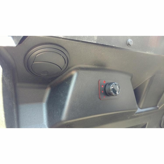 Ice Crusher Under Hood Compact Cab Heater - 2015-16 Honda Pioneer 500 - alt image 1