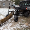 Impact Implements&reg; UTV Log Hauler