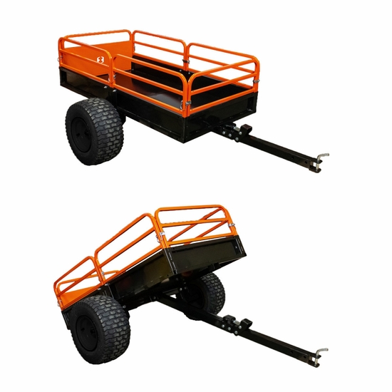 Impact Implements Utility Cart Cargo Trailer - 1500 lb Capacity - alt image 1