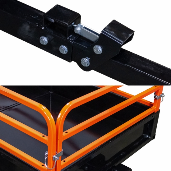 Impact Implements Utility Cart Cargo Trailer - 1500 lb Capacity - alt image 2