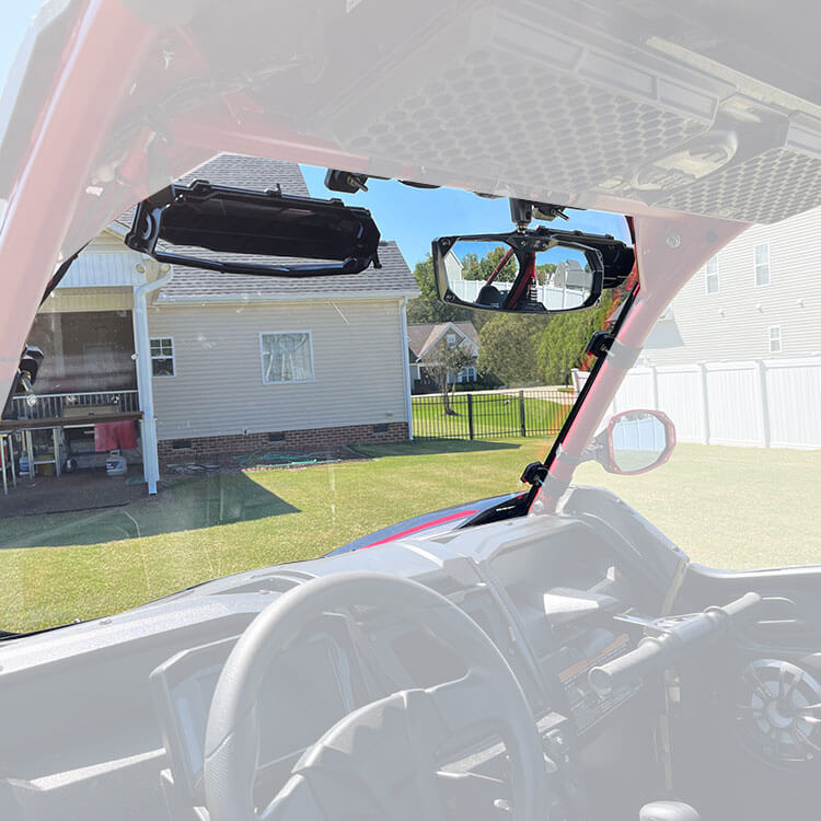 thumbnail image 2 of Kawasaki Teryx KRX 1000 Scratch Resistant Full Windshield 2 of 13