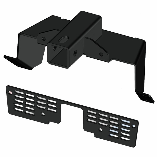 KFI 2 Inch Front Upper Receiver Hitch - 2010-25 Polaris Ranger 400, 500, 570, 800, ETX, EV
