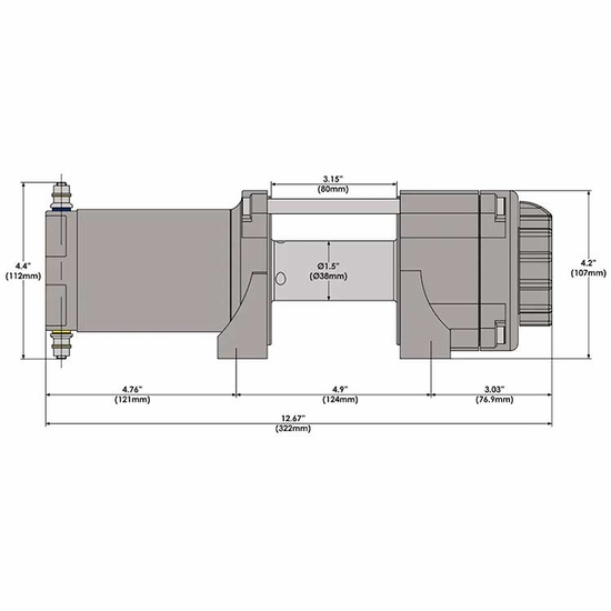 KFI 3000 lb. Winch - alt image 6
