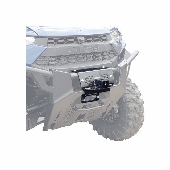 KFI Front Upper 2 Inch Receiver Hitch - 2018-25 Polaris Ranger XP 1000, XP Kinetic - alt image 1