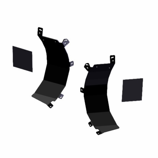 KFI Pro-Poly Tapered Side Shield