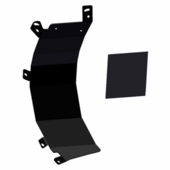 KFI Pro-Poly Tapered Side Shield - Driver Side