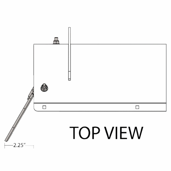 KFI Pro-S Tapered Blade End Shield - alt image 1