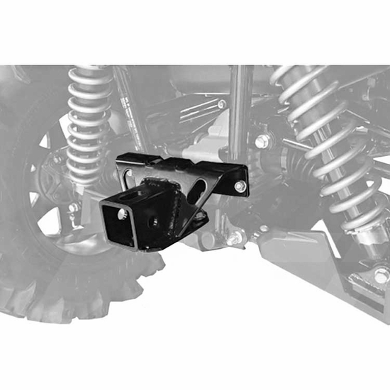 KFI Rear 2 Inch Receiver Hitch - 2005-24 Kawasaki Brute Force 650, 750 - alt image 0