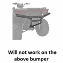 KFI Rear 2 Inch Receiver Hitch - 2010-24 Polaris Sportsman 850, XP 1000