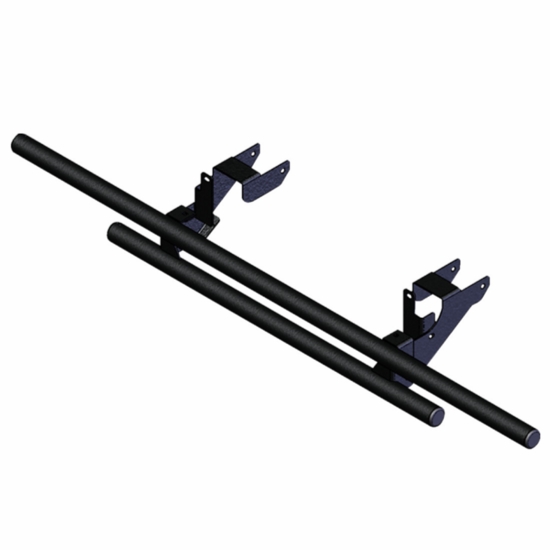 KFI Rear Bumper - 2017-25 Full Size Polaris Ranger 570 (with round roll bars)