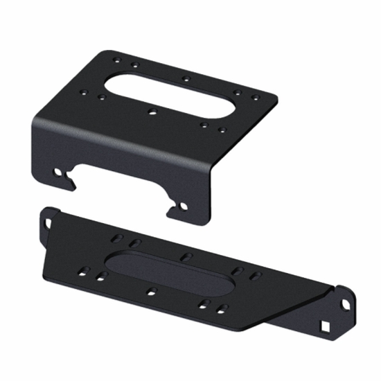 KFI Winch Mount - 2018-25 Full Size Polaris Ranger 1000, XP 1000, XP Kinetic
