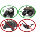KFI Winch Mount - 2018-25 Full Size Polaris Ranger 1000, XP 1000, XP Kinetic