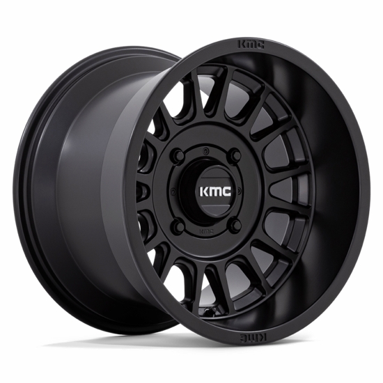 KMC KS138 Impact Satin Black Wheel - 4/156