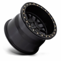 KMC KS235 Grenade Satin Black Beadlock Wheel - 5/4.5
