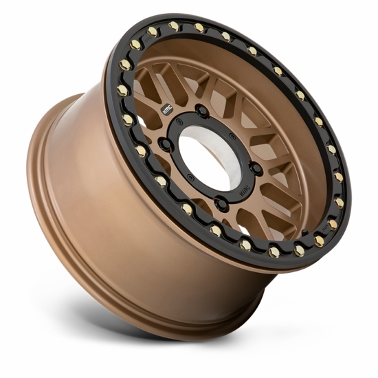 KMC KS235 Grenade Satin Bronze Beadlock Wheel - 4/137 - alt image 0