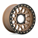 KMC KS235 Grenade Satin Bronze Beadlock Wheel - 4/156