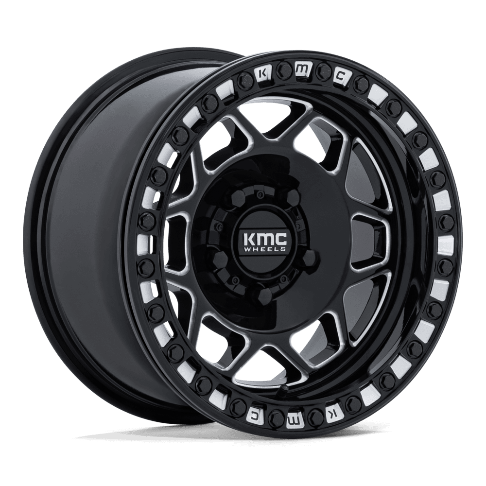 4/156 KS241 Torx Black Milled BL Wheel | Side By Side Stuff