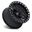 KMC KS241 Torx Gloss Black Milled Beadlock Wheel - 6/5.5