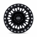 KMC KS242 Aztec Gloss Black Milled Beadlock Wheel - 4/156