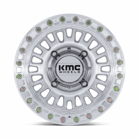 KMC KS242 Aztec Machined Beadlock Wheel - 4/156 - alt image 1