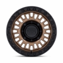 KMC KS242 Aztec Matte Bronze w/ Matte Black Ring Beadlock Wheel - 4/156