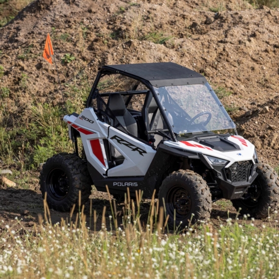 Kolpin Full Front Windshield, Top and Back Combo - Polaris RZR 200 - alt image 0