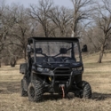 Kolpin Hard Coated Full Front Windshield - Can Am Defender
