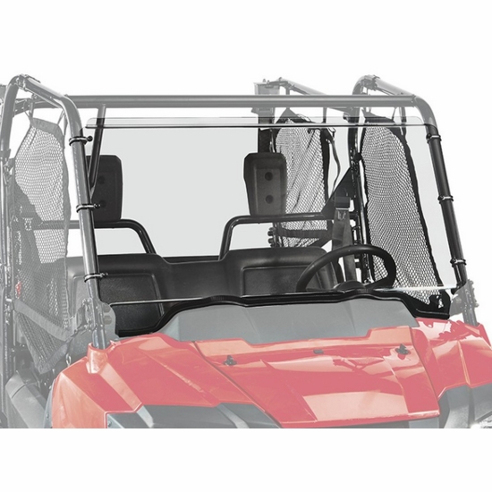 Kolpin Hard Coated Full Front Windshield - Honda Pioneer 700 - alt image 0