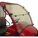 Kolpin Hard Coated Full Hinged Front Windshield - Kawasaki Mule 600, 610