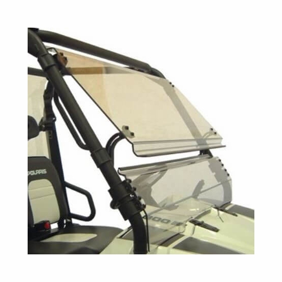 Kolpin Hard Coated Full Tilting Front Windshield - 2010-14 Full Size Polaris Ranger XP 800 and 2016-22 570