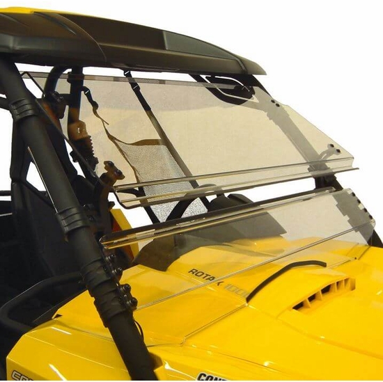 Kolpin Hard Coated Full Tilting Front Windshield - 2011-20 Can Am Commander