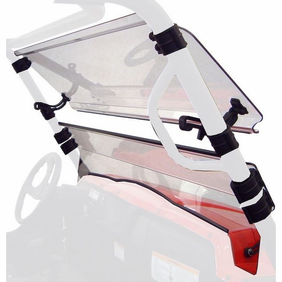 Kolpin Hard Coated Full Tilting Front Windshield - 2012-15 Kawasaki Teryx4, Teryx 800